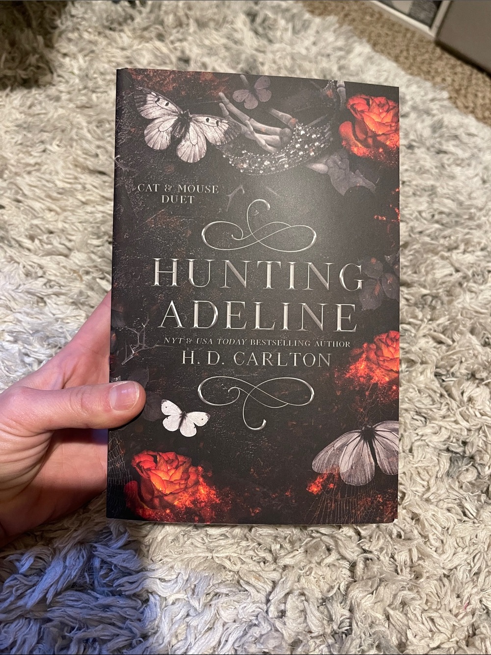 New Hunting Adeline by H.D Carlton - Cat & Mouse Duet Book #2